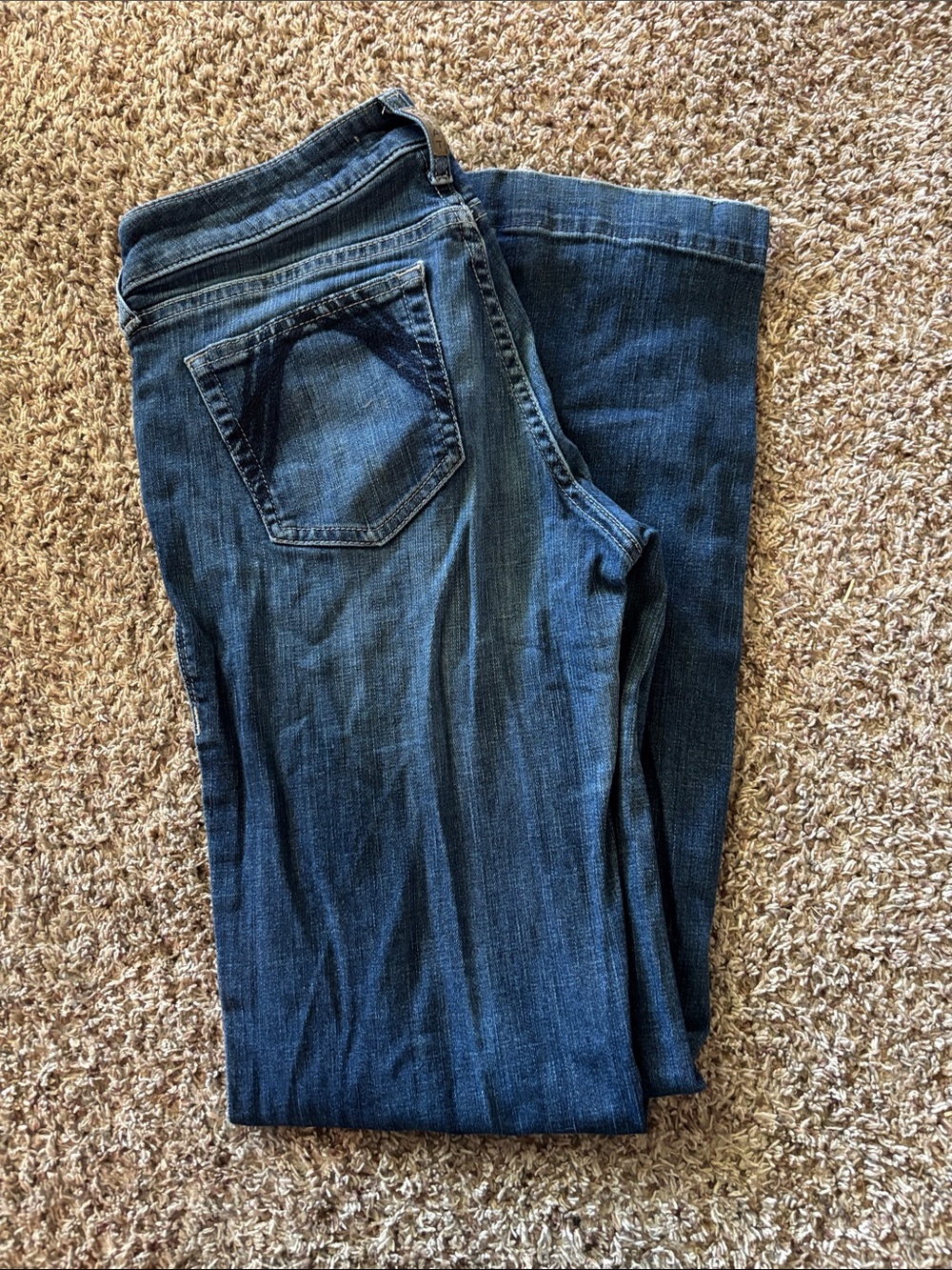 Ariat Women's Dark Blue Trouser Jeans 29L